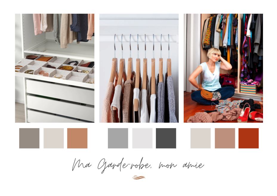 workshop en image et gestion de garde robe